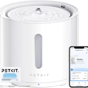 PETKIT Eversweet Solo 2 - Fuente de Agua Inteligente con Bomba Inalámbrica 2L