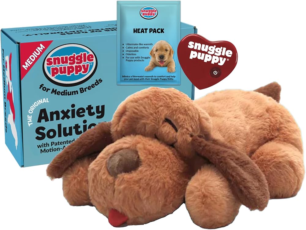 Snuggle Puppy - Peluche Terapéutico con Latido Cardíaco Realista