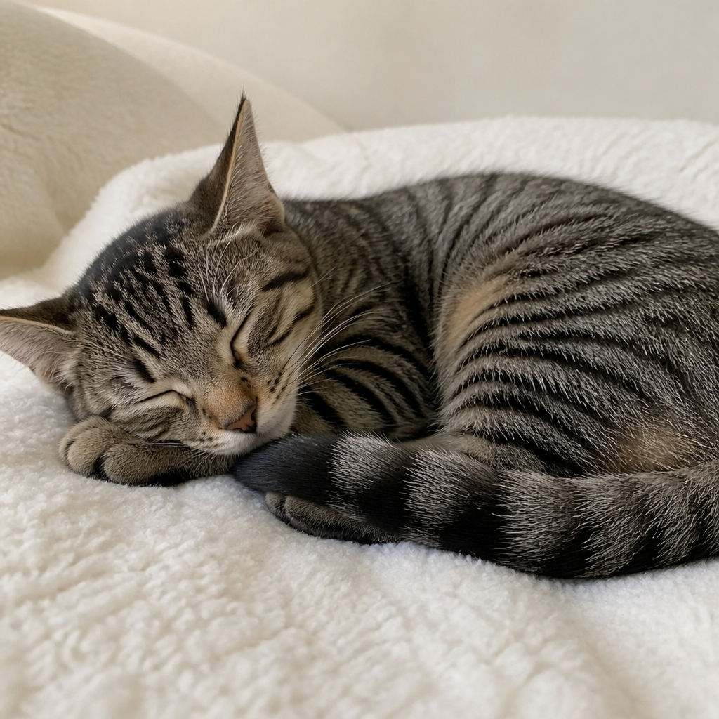 Por qué mi gato duerme tanto